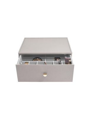 Organizer na kosmetyki z szufladą (taupe) Supersize Stackers