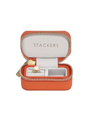 Pudełko podróżne na biżuterię Mini (pomarańczowe) Travel Stackers