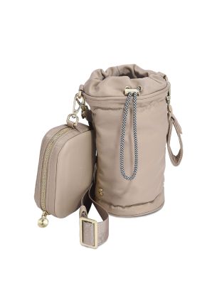 Torba termiczna na butelkę (taupe) Stackers