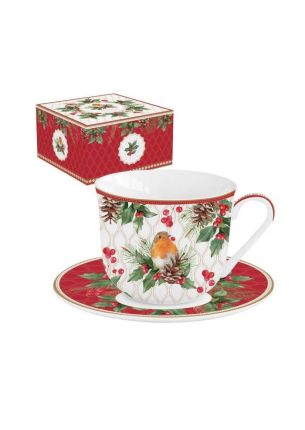 Filiżanka XL (400 ml) + pudełko Christmas Berries Easy Life
