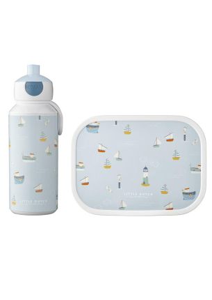 Zestaw lunchbox + bidon Sailors Bay Campus Mepal