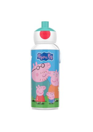 Butelka dla dzieci Pop-up (400 ml) Świnka Peppa Campus Mepal