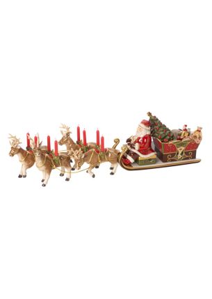 Świecznik - Kulig ze Św. Mikołajem Christmas Toys Villeroy & Boch