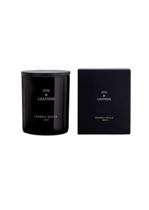 Świeca zapachowa 230 g Oud & Leather Cereria Molla