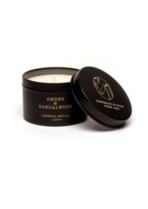 Świeca podróżna Amber & Sandalwood Cereria Molla