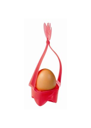 Koszyk do gotowania jajek (czerwony) Pavoni