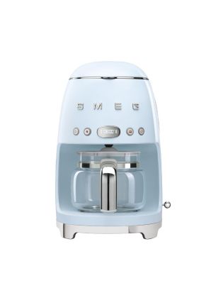 Ekspres do kawy przelewowy (pastelowy błękit) 50's Style SMEG