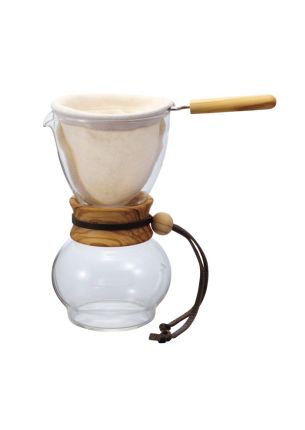 Zaparzacz do kawy (240 ml) Drip Pot Olive Wood Hario