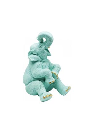 Skarbonka (jasnoniebieska) Happy Elephant Kare Design