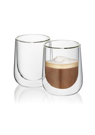Zestaw 2 szklanek do cappuccino Fontana Kela