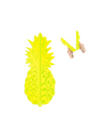 Linijka Ananas Tropical Ruler Mustard 