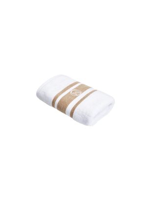 Ręcznik kąpielowy 70 x 140 cm (beżowy) Monogram Linea OFFICINE Monogram