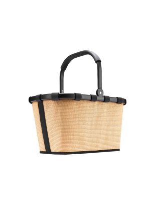 Koszyk zakupowy Carrybag Frame Raffia black Reisenthel