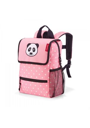 Plecaczek dziecięcy Panda dots pink Backpack Kids Reisenthel