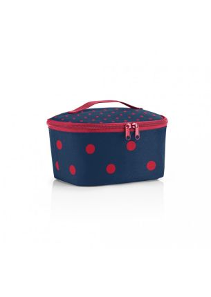Torba Coolerbag S Pocket Mixed Dots Red Reisenthel