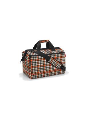 Torba Glencheck Red Allrounder L Pocket Reisenthel