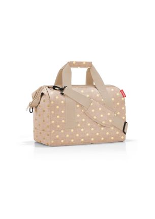Torba podróżna Allrounder M Metallic dots coffee Reisenthel