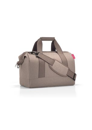 Torba podróżna Allrounder M Herringbone mokka Reisenthel
