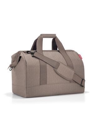 Torba podróżna Allrounder L Herringbone mokka Reisenthel
