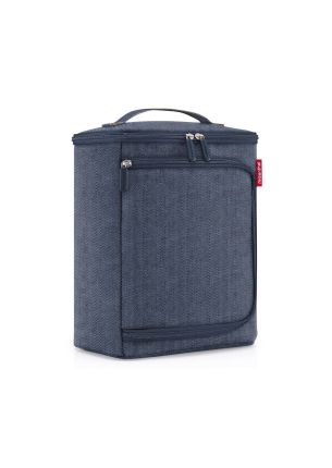 Torba termiczna Herringbone dark blue Coolerbox Reisenthel