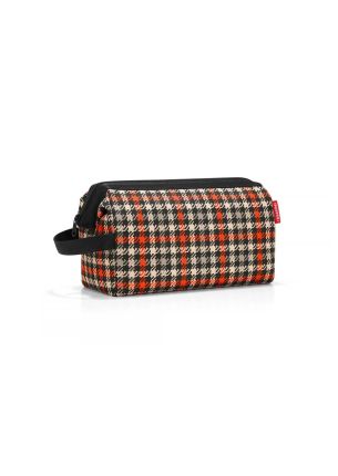 Kosmetyczka XL Glencheck Red Travelcosmetic Reisenthel