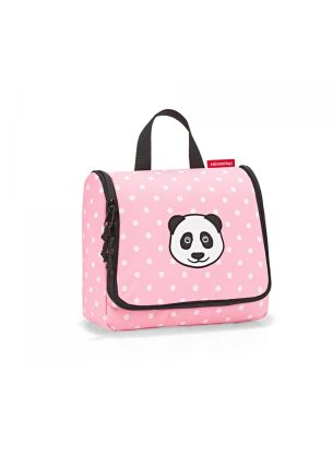 Kosmetyczka dziecięca (3 l) Panda dots pink Toiletbag Reisenthel