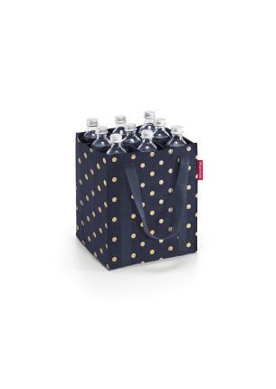 Torba Bottlebag Metallic dots blue Reisenthel