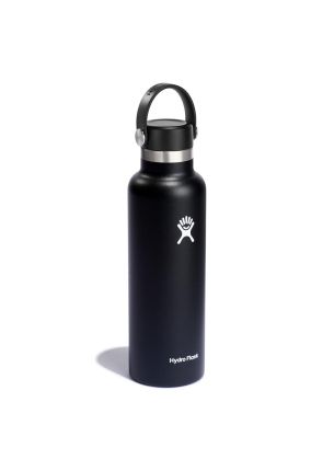 Butelka termiczna (czarna) Standard Mouth Flex Cap Hydro Flask