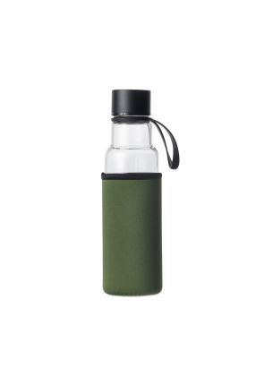 Butelka na wodę w zielonym pokrowcu (600 ml) To Go Sagaform