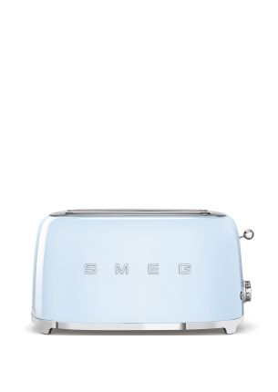 Toster na 4 kromki (pastelowy błękit) 50's Style SMEG