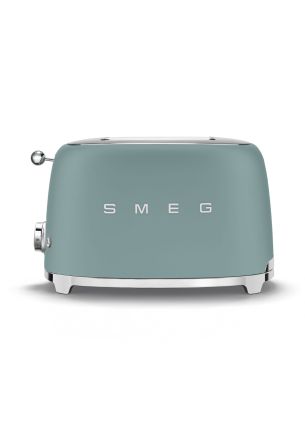 Toster na 2 kromki (szmaragdowy) 50's Style Smeg