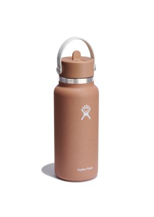 Butelka termiczna 946 ml Sandy Wide Mouth Flex Straw Hydro Flask