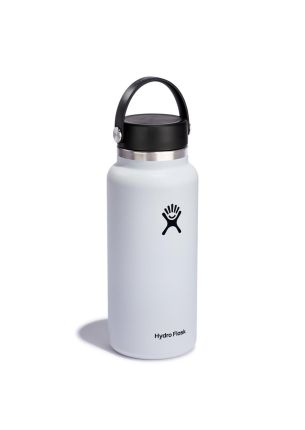 Butelka termiczna (biała) Wide Mouth Flex Cap Hydro Flask