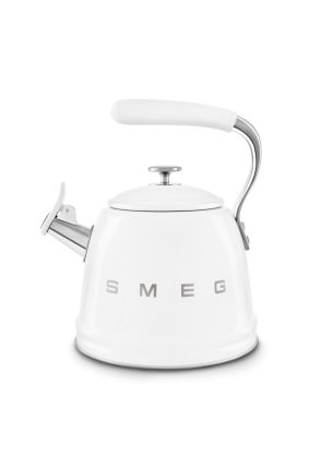 Czajnik z gwizdkiem 2,3 l (biały) 50's Style Smeg