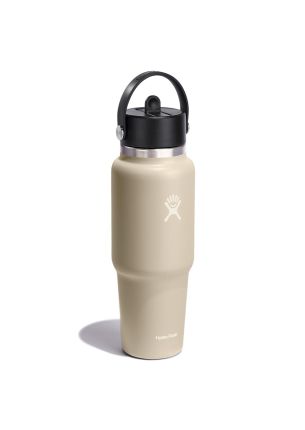 Butelka termiczna 946 ml (beżowa) Wide Flex Straw Hydro Flask