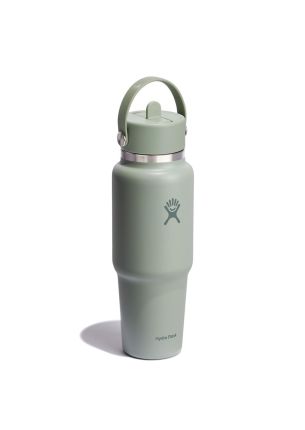 Butelka termiczna (946 ml) Wide Flex Straw Travel Bottle Agave Hydro Flask