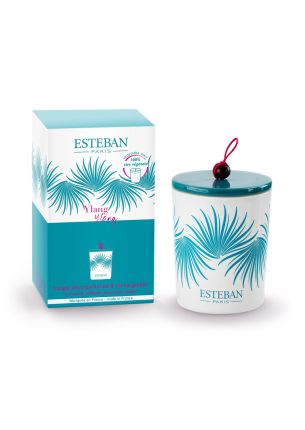 Świeca zapachowa (180 g) + ceramiczna przykrywka Ylang-Ylang Esteban