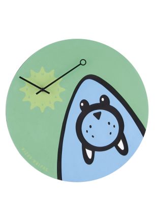 Zegar ścienny Wizky Walrus (zielony) Nextime