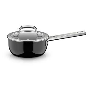 Niski rondelek z pokrywką (16 cm) czarny Fusiontec Mineral Pro WMF
