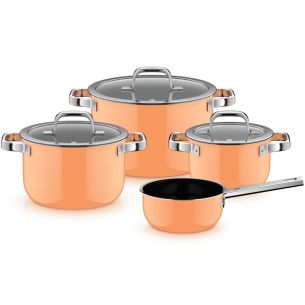 Zestaw 4 naczyń Papya Orange Fusiontec Mineral Pro WMF