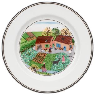 Talerz B&B (17 cm) Gospodarstwo Design Naif Villeroy & Boch