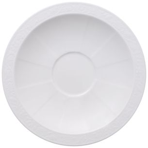 Spodek do filiżanki śniadaniowej lub bulionówki (18 cm) White Pearl Villeroy & Boch
