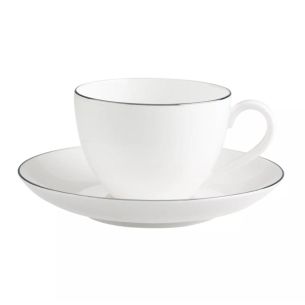 Filiżanka do kawy ze spodkiem Anmut Platinum No.1 Villeroy & Boch 