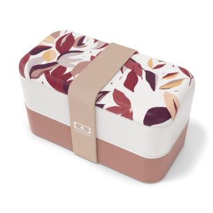 Lunchbox Bento Original Graphic Pink Vegetal Monbento