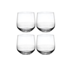 Zestaw 4 niskich szklanek Afina Villeroy & Boch