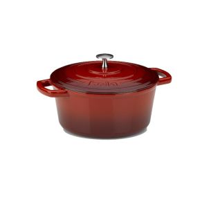 Naczynie żeliwne 3,8 l (czerwone) Calido Kela 