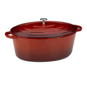 Naczynie żeliwne 9,3 l (czerwone) Calido Kela