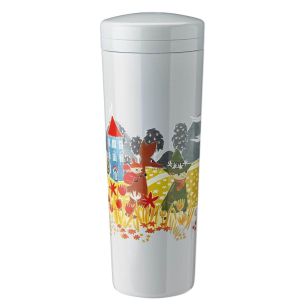 Kubek termiczny 500 ml (niebieskoszary) Moomin Carrie Stelton 