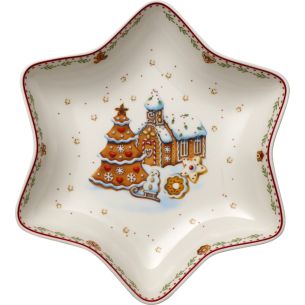 Miska-gwiazda Piernikowa wioska (24,5 cm) Winter Bakery Delight Villeroy & Boch