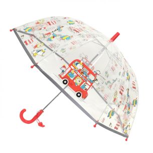 Dziecięcy parasol + gwizdek (przezroczysty) Voyage Smati